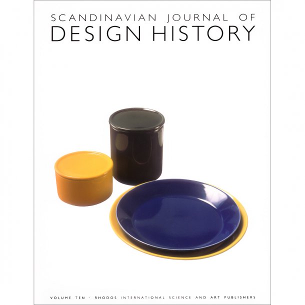 Scandinavian Journal of Design History, vol. 10